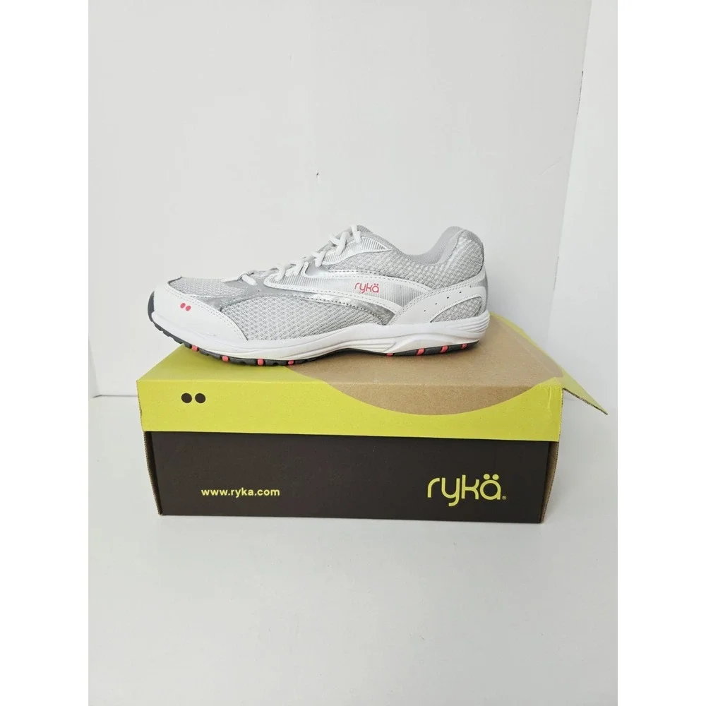 Ryka Womens Shoes NEW size 11W grey pink athletic shoes 728583